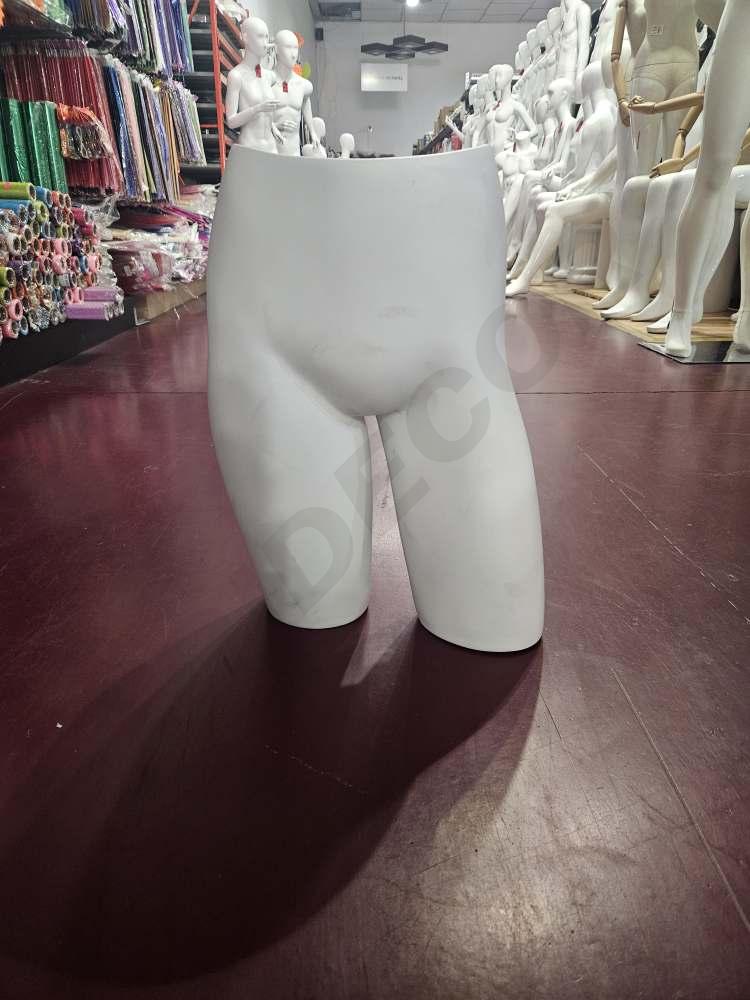 Girl's Hip on White