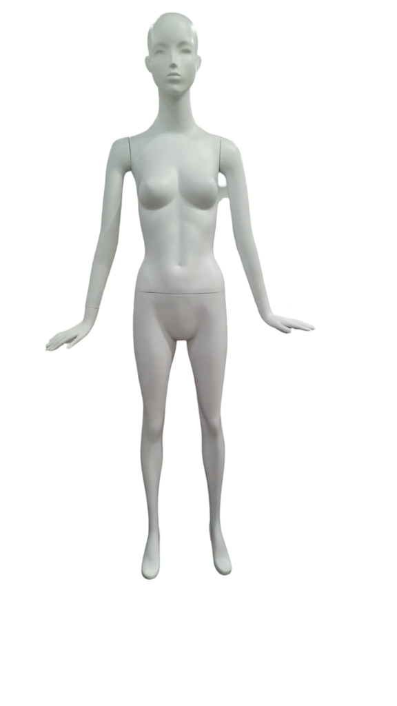 White female mannequin