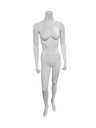 Maniquí De Mujer Sin Cabeza Color Blanco Mate