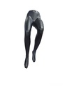 Women's Legs Display for Matte Black Pants