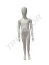 Mannequin enfant blanc mat