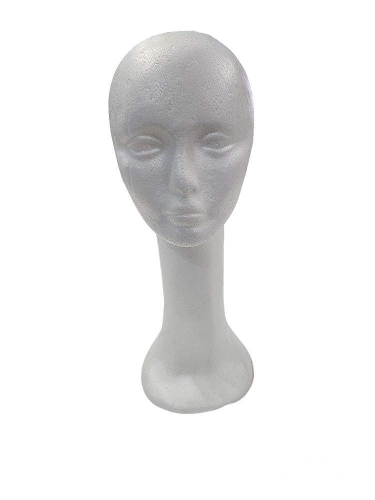 Woman's head Porexpan Blanco