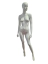 mannequin femme blanc mat