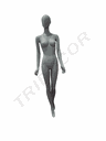 Straight Female Mannequin Gray Color