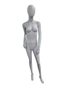 female mannequin with gray face