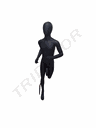 Maniquí Infantil Deportivo Color Negro Mate