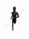 Mannequin Enfant Sportif Couleur Noir Mat