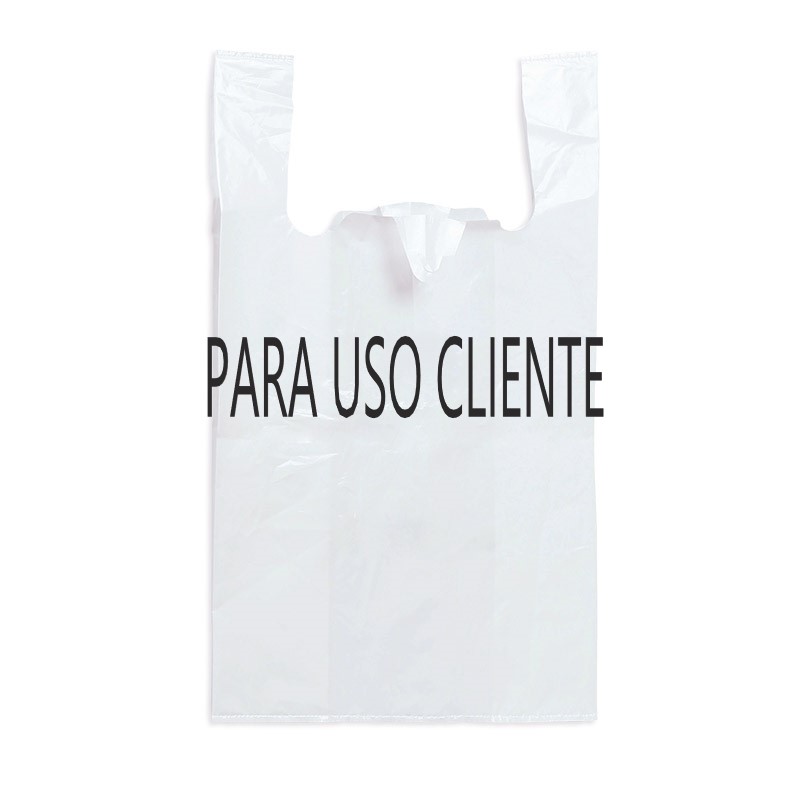 Bolsa Mediana de Plástico para Cliente 50x60cm