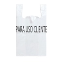 Bolsa Mediana de Plástico para Cliente 50x60cm