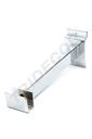 挂槽板椭圆卡扁管钩 Soporte de Tubo Rectangulo para Pane de lama Cromado 20cm 50/caja