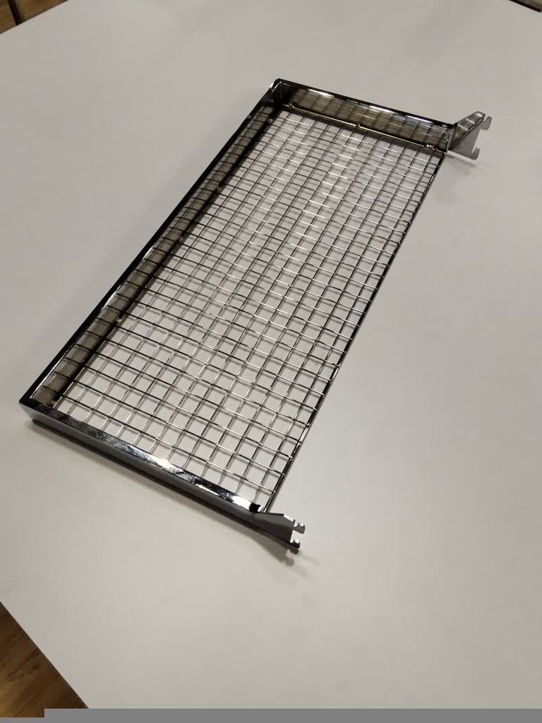 Simple Shelf with Mesh 60X30cm 40X10cm 10 units/box