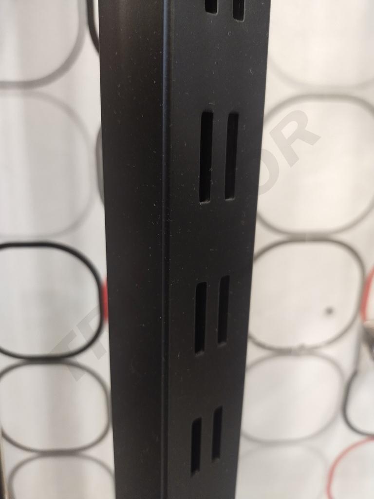 Tub Patrat Negru Sistem Fermoar 3M 38X38mm