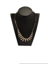 Necklace Display 150x90x210mm Imitation Black Leather H1