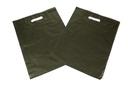 Sacchetto di plastica con manico fustellato 35x45 cm, Punto Oro, 100/pacco, 10 pacchi/scatola