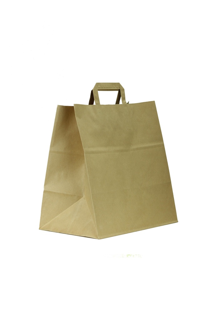 Take-Away-Beutel Farbe Kraft 27X17X29cm 25 Einheiten