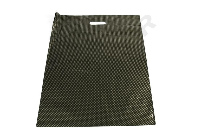 Bolsas De Plástico Asa Reforzada 50X60 Cm Puntos Dorados