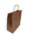 Paper Bag with Curly Handle 27X12X36cm Brown 25 units