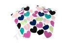 彩色爱心塑料礼品袋Bolsa de Plástico Asa Troquelada 16X25cm Corazones 100 /Pq 40Pq/caja