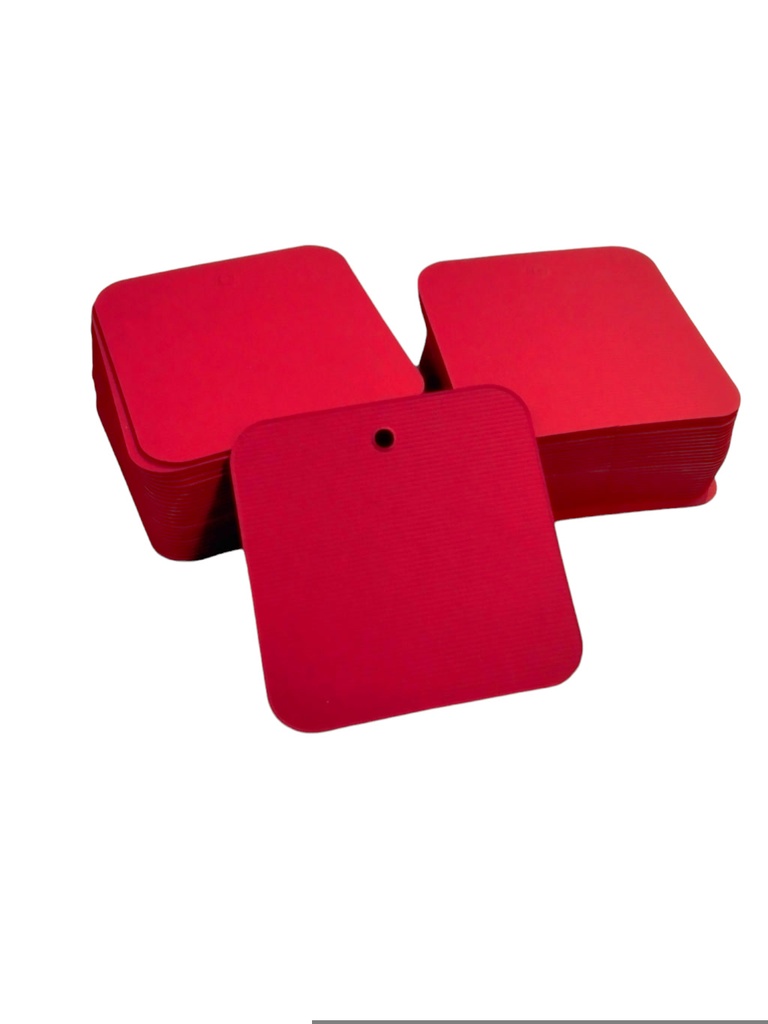 5x5cm quadratisches gestanztes Etikett, 100U/Packung, verschiedene Farben