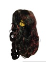 Red Wavy Straight Wig