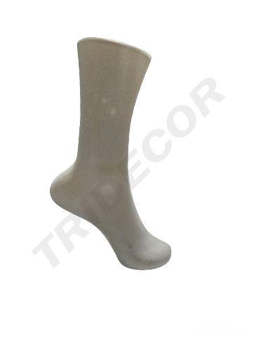 Présentoir de pied pour femme en plastique blanc