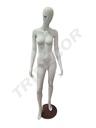 Glossy White female mannequin