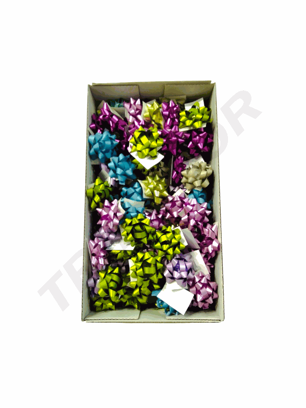 Étoiles adhésives différentes couleurs 6,5 mm/100 unités 2911/6811