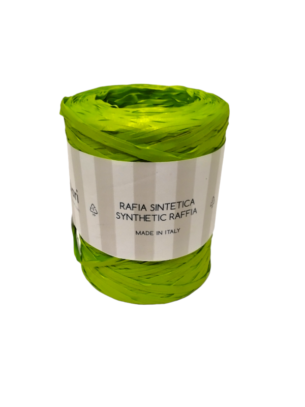 Rotolo Di Nastro Rafia Pistacchio 6802 Raf Lmm 5