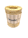 Beige Raffia Ribbon Roll 5 mm 200 m