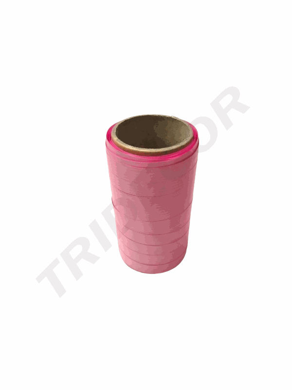 Rol de bandă de hârtie roz 68200 mm 10 X