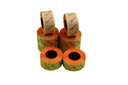 Rolă de etichete portocalie 26X12mm