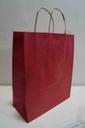 Saco de Papel Borgonha 27X12X37CM 25/PAC 200/CAIXA