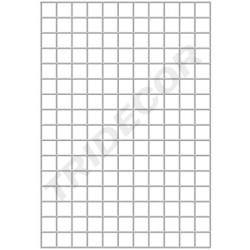 Treillis Blanc pour Etagères Métalliques 120X135cm