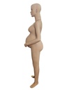 Pregnant Woman Mannequin Fiberglass Flesh Color