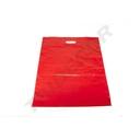 Bolsas Con Asa Reforzada 35X45 Cm Color Rojo 100 Unidades