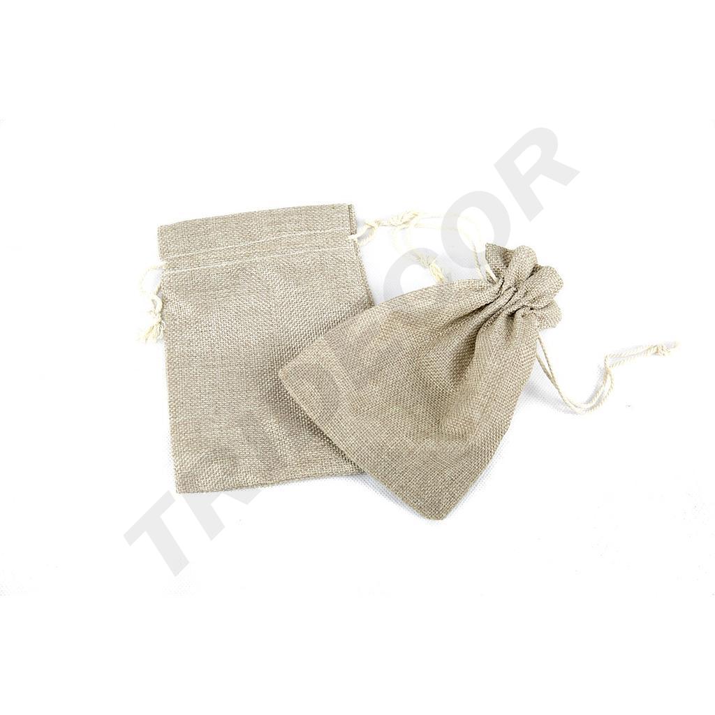 Burlap bag 17x12 cm 20 pieces
