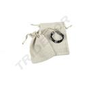 BEIGEFARBENE LEINENSTOFFTASCHE 19X14 CM 20 STÜCK