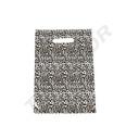 Sacchetti di plastica con stampa leopardata e manico ritagliato 25X35cm 100 unità