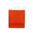Saco de papel de celulose laranja 49X44X15 CM 25 unidades