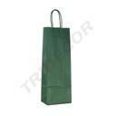 Kraft Paper Bottle Bag with Twist Handle, Varde, 39x14+8.5cm, Pack of 25