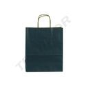 Dark blue Kraft paper bag with curly handle, 45X15X49 cm, 25 units