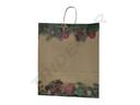Bolsas De Papel Kraft 45x15x49 Cm Estampado Navidad