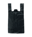 Buste per T-shirt in plastica nera 42X53cm