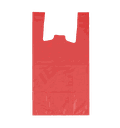 Pungi de plastic roșii pentru tricouri 42X53 cm