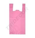 Sacs en plastique rouges pour T-shirts 42X53 cm