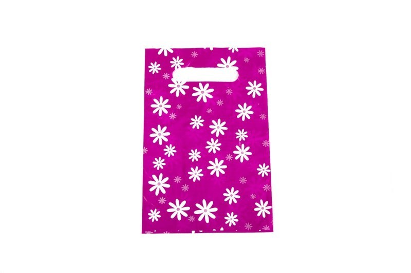 Plastic Bags 16x25 cm Daisies 100 units