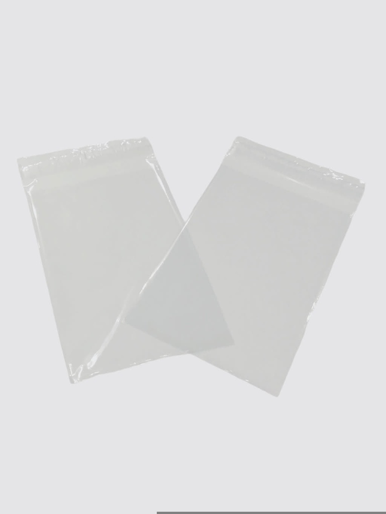 Plic adhesiv transparent 12X18+4cm 100/Pachet