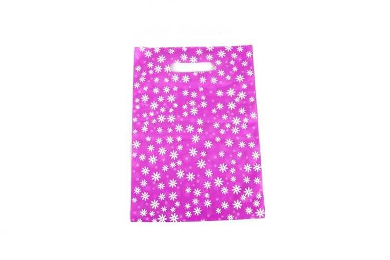 Sac cu margarete și fund fucsia 25X35CM 100 de unități