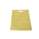 Sac avec poignée découpée dorée 40X50CM 100 Unités