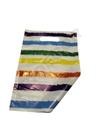 彩虹色手提袋塑料袋 Bolsa de plástico con asa troquelada arcoíris 50x60 cm 100/unidad 5pq /caja